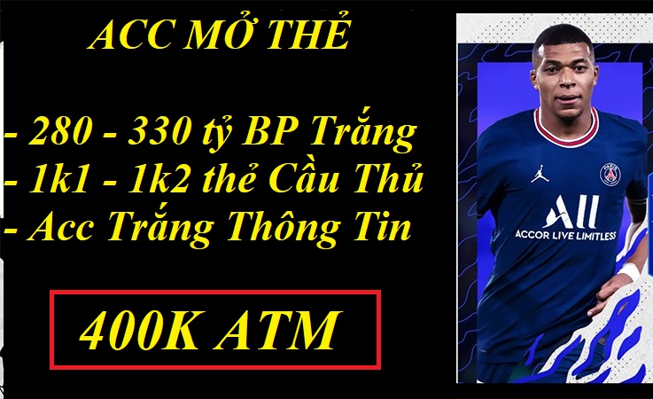 Acc FIFA #ACC MỞ THẺ 